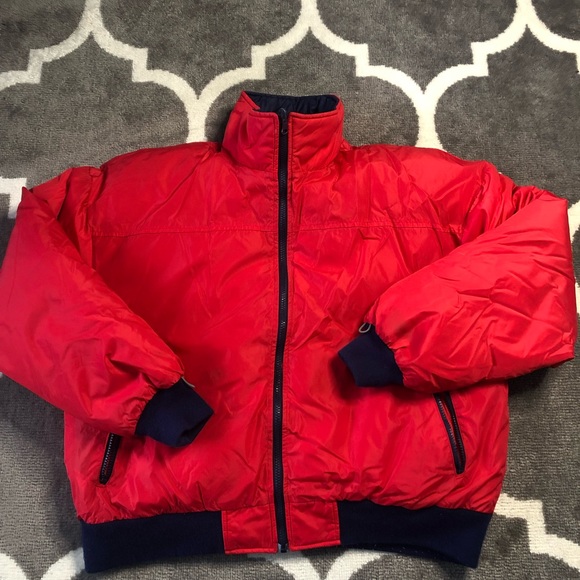 Woolrich Other - Vintage Reversible Red Blue Men’s Extra Large Down Puffer Coat 80s Ski Y2K